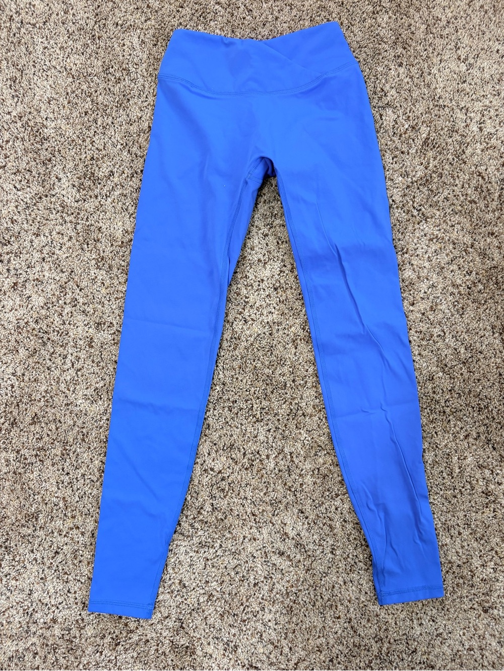 Women’s High-Rise Blue Performance Leggings